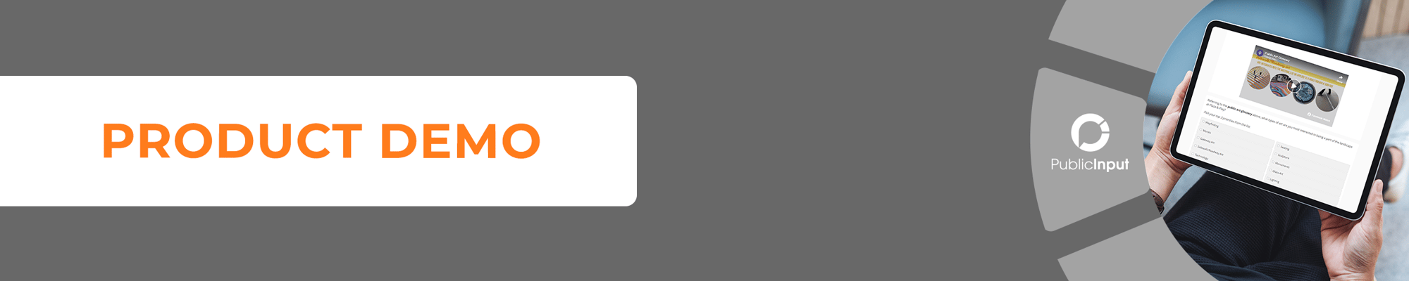 Product Demo Session - Surveys - Landing Page Header